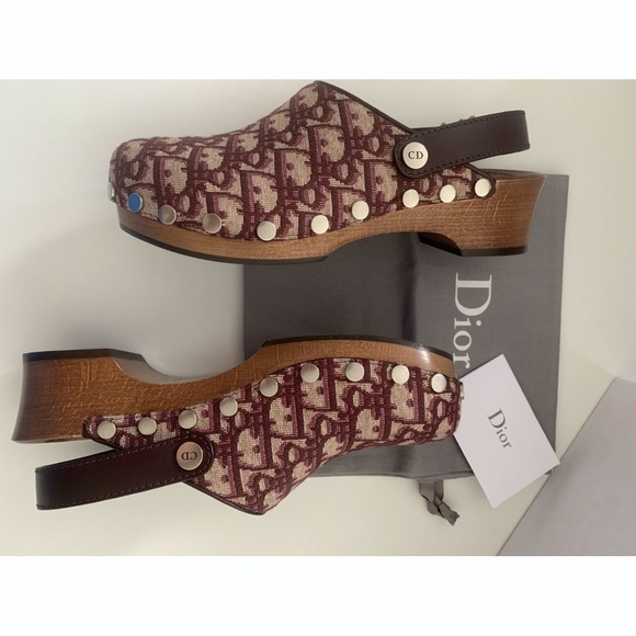 100% Authentic BNIB Diorquake Canvas Clogs. 38.5 - Picture 2 of 11